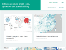 Tablet Screenshot of citygeographics.org